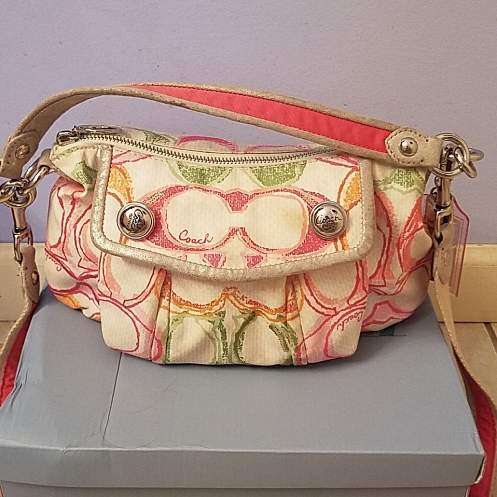 Coach poppy crossbody bag